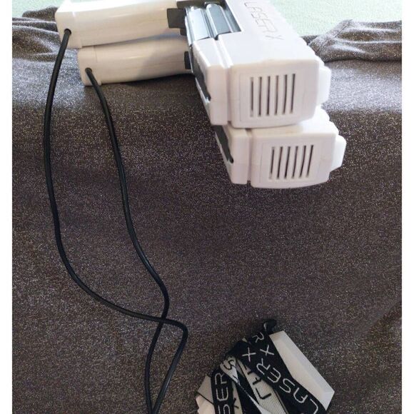 Laser X 2 Players Fusion Blaster Guns With Chest Targets TESTED WORKS!. - Picture 5 of 5